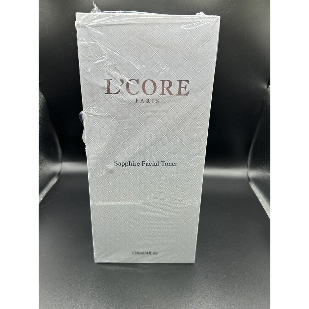 L'CORE PARIS SAPPHIRE‎ FACIAL TONER FACE TONER 4OZ/120ML ORGANIC EXTRACT NEW